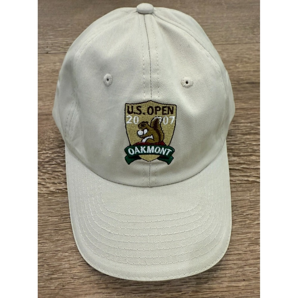 Vintage 2007 USGA USโ Open Oakmont Golf Hat Khaki Unisex